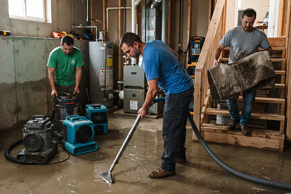 Basement Flood Cleanup Coppell