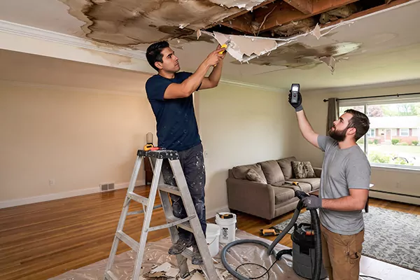 Ceiling Water Damage Restoration Coppell