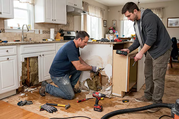 Kitchen Water Damage Repair Coppell