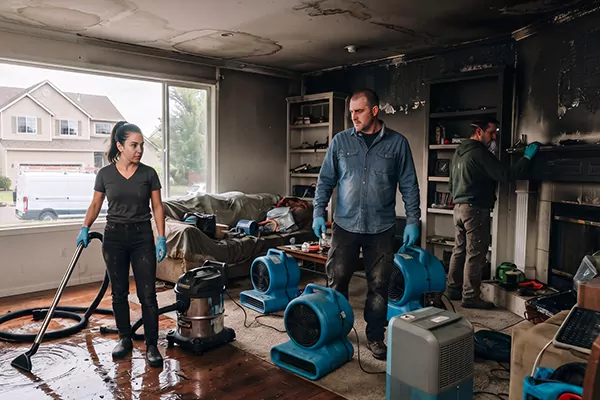 Smoke and Water Damage Restoration Coppell