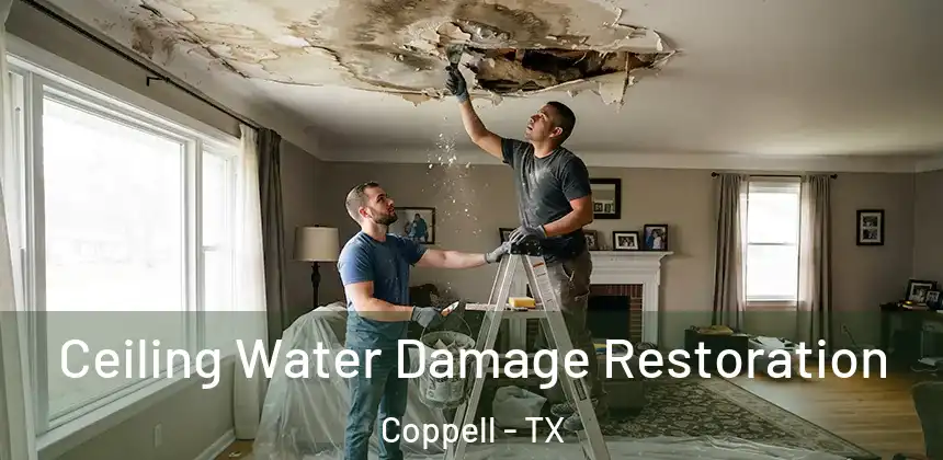  Ceiling Water Damage Restoration Coppell - TX