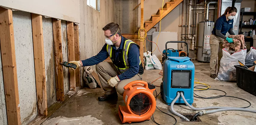 Basement Restoration After Water Damage in Coppell