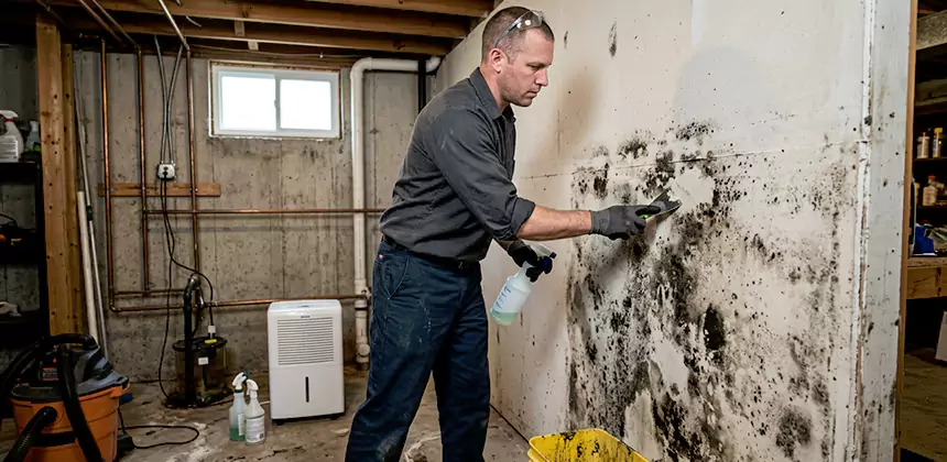 Black Mold Removal From Walls in Coppell