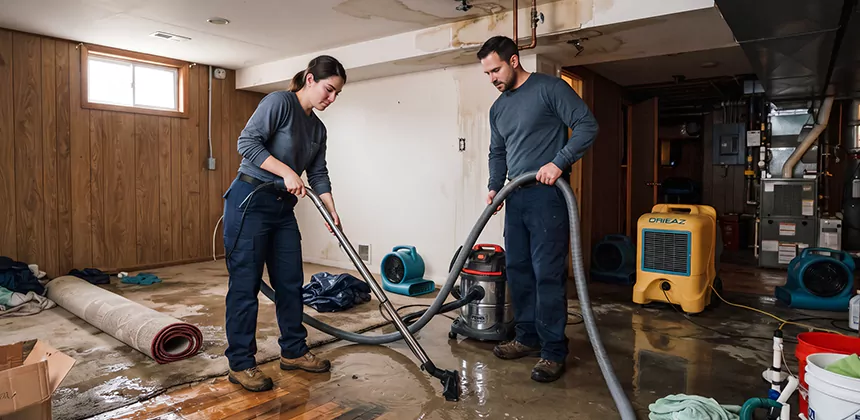 Frozen Pipe Burst Cleanup in Coppell