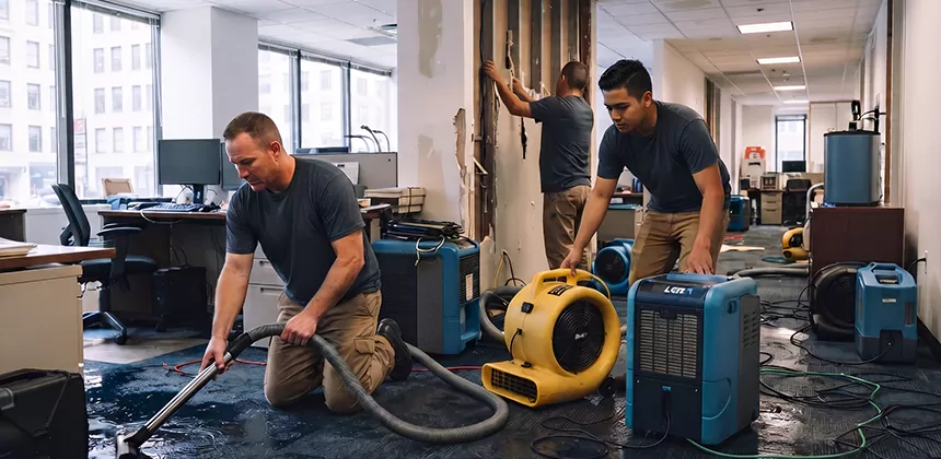 Emergency Commercial Water Damage Repair in Coppell