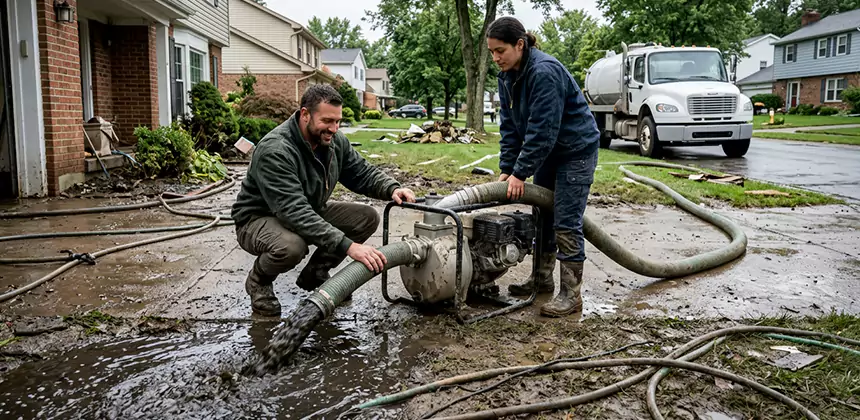 Sewage and Flood Water Removal in Coppell