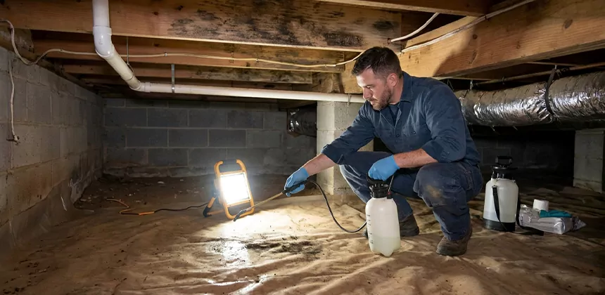 Crawl Space Mold Treatment in Coppell