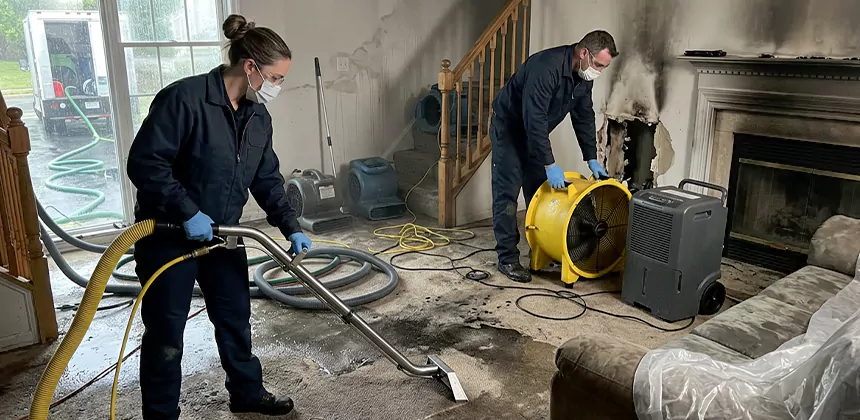 Same-Day Fire and Water Restoration in Coppell