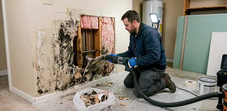 Black Mold Drywall Repair in Coppell