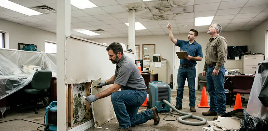 Commercial Mold Damage in Coppell