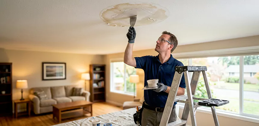Ceiling Water Stain Repair in Coppell