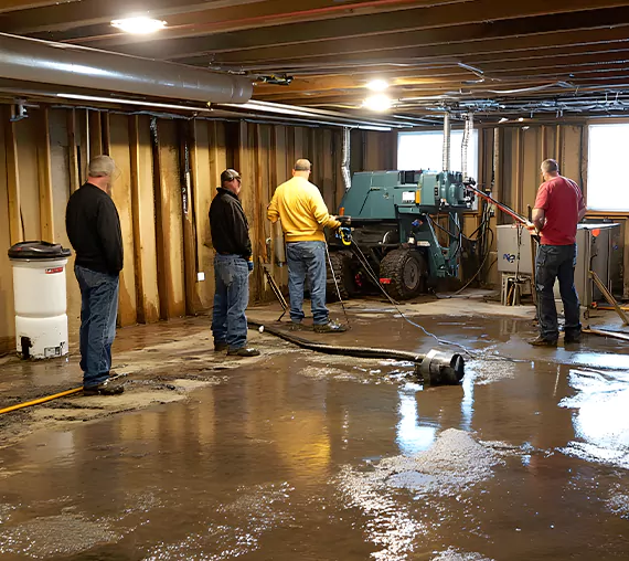 Flood Damage Restoration in Coppell, TX